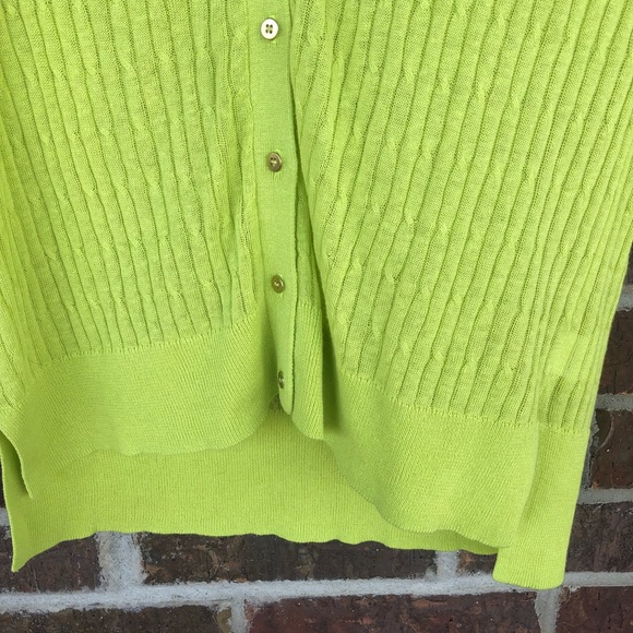 Women’s JCP Semi Sheer Cardigan Size Medium - Picture 3 of 6